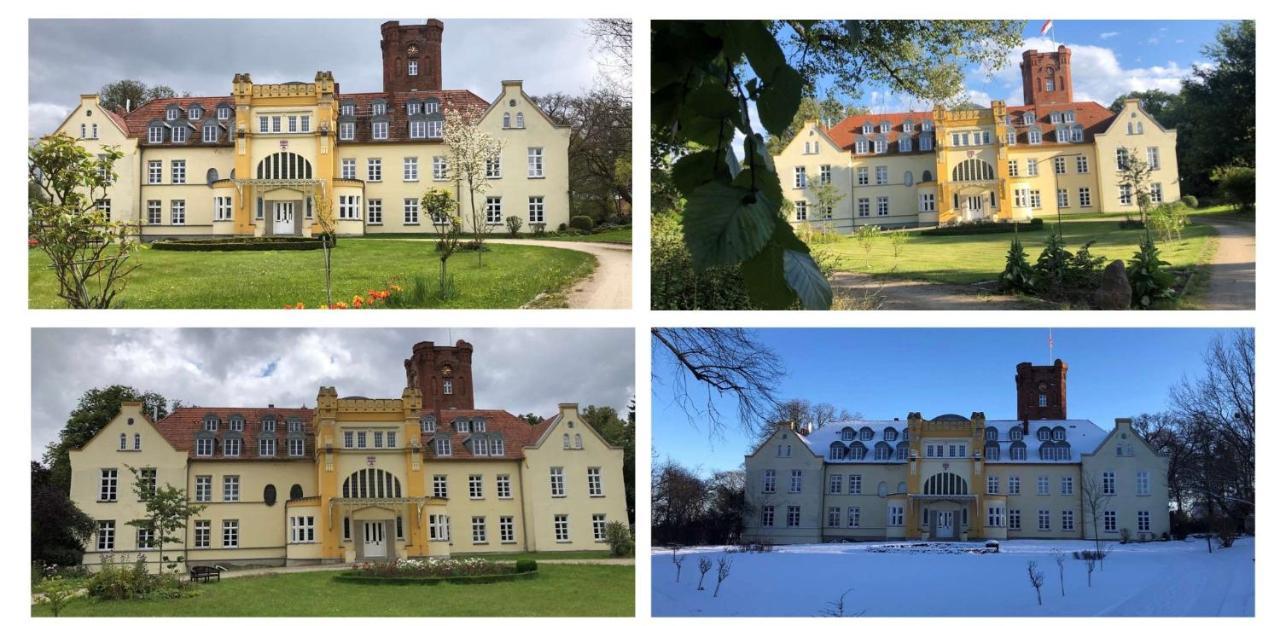 Schloss Lelkendorf Apartment Ulrichshusen Maisonette Fewo Mecklenburger Seenplatte Mit Dachterrasse Naehe Ostsee Zewnętrze zdjęcie
